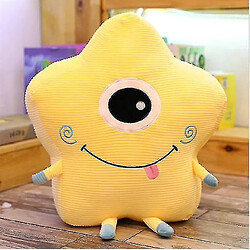 Universal 40cm super mignon Creative Oreiller étrange Toys Jouls mignons Dolls Sun Moon Stars Douples Funny Polls (jaune)