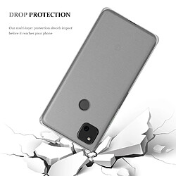 Cadorabo Coque Google PIXEL 4A 5G Etui en Transparent pas cher