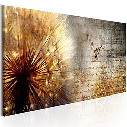 Artgeist Tableau - Golden Dandelion [120x40]