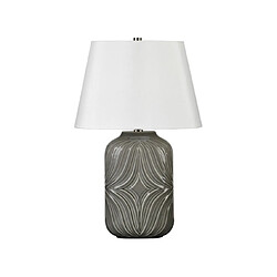 Elstead Lighting Lampe de table Muse Porcelaine Gris