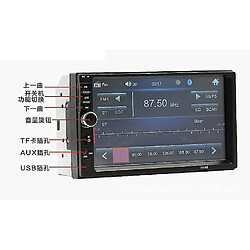 Universal 7 '' hd tactile écran bluetooth car stéréo radio fm fm fonction usb mp5 lecteur