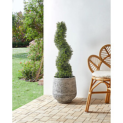 Beliani Plante artificielle BUXUS SPIRAL TREE 98 cm