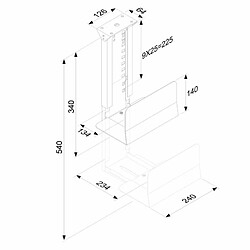 Support Neomounts CPU-D200BLACK