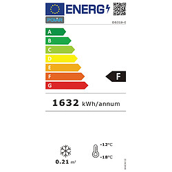 Vitrine à Glace à Poser de 67L - Série G - Polar pas cher