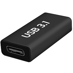 Avizar Rallonge USB C femelle vers USB 3.1 femelle Transferts rapide 5Gbps Compact noir