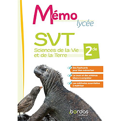 SVT sciences de la vie et de la Terre 2de