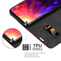 Acheter Cadorabo Coque Honor View 20 Etui en Rouge