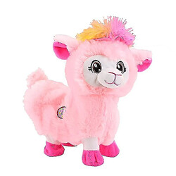 Universal Musical de poupée alpacas électrique en peluche, animaux vivants boppi le butin shakin'spink