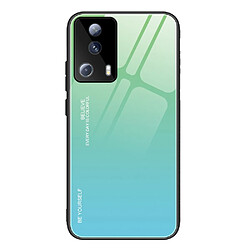 Coque en TPU anti-chute pour votre Xiaomi Civi 2 5G - cyan/bleu