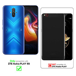 Cadorabo Coque ZTE Nubia PLAY 5G Etui en Brun