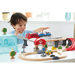 Hape Coffret de train city deux en un