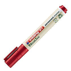 Marqueurs permanents rechargeables Ecoline Edding E21 - Rouge