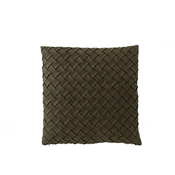 Dansmamaison Coussin Tisse Polyester Vert