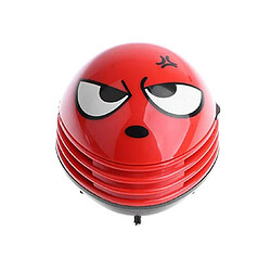 YP Select Mini mignon dessin animé bureau table poussière clavier poussière aspirateur balayeuse balayeuse à main pour les cadeaux créatifs de bureau à domicile-rouge