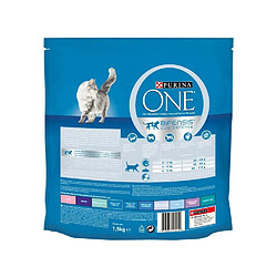 PURINA ONE Croquettes au poulet et au blé - Pour chat adulte stérilisé - 1,5 kg