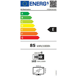 TV intelligente LG 65QNED826RE 65" 4K Ultra HD