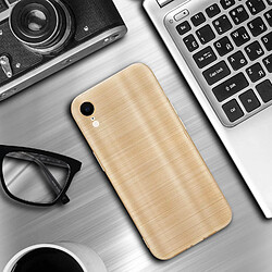 Cadorabo Coque iPhone XR Etui en Or pas cher