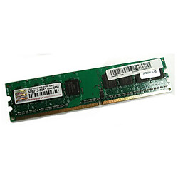 1Go Ram Transcend JM800QLU-1G DIMM DDR2 240-PIN PC2-6400U 800Mhz 1Rx8 CL5 - Occasion