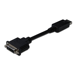 Digitus 0.15m DVI/DisplayPort 0,15 m DVI (24+5) Noir