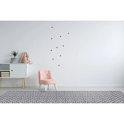 Alter Chemin de cuisine, 100% Made in Italy, Tapis résistant aux taches avec impression numérique, Tapis antidérapant et lavable, Motif géométrique - Dayna, cm 280x52