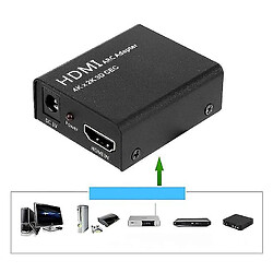 Universal Nouvel adaptateur HDMI ARC vers HDMI + convertisseur optique/audio 4K 1080P CEC