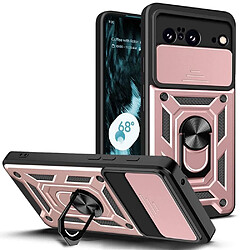 Htdmobiles Coque pour Google Pixel 8 5G - housse etui rigide anti choc + verre trempe - ROSE