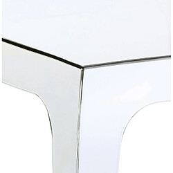 Avis Alterego Table d'appoint 'RETRO' design transparente