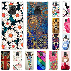 Coque en TPU impression de motifs souple drapeau britannique rétro pour votre Xiaomi Redmi Note 9 Pro/Note 9 Pro Max/Note 9S