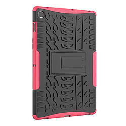 Acheter Coque en TPU hybride antidérapant rose avec béquille pour votre Samsung Galaxy Tab S5e SM-T720