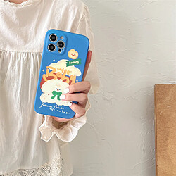 Avis GUPBOO Étui pour iPhone13 Graffiti Papillon Chiot Creative Mobile Phone Case Silicone Anti-Drop