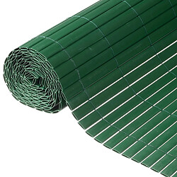 Nature Écran de jardin à double face PVC 1x3 m Vert