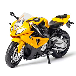 Universal (Jaune) 1: 12 BMW S1000RR Moto de course Moto en alliage de simulation \ r