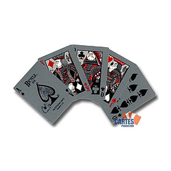 Bicycle Cards Bicycle ""TRAGIC ROYALTY"" - Jeu de 54 cartes toilées plastifiées - format poker - 2 index standards pas cher