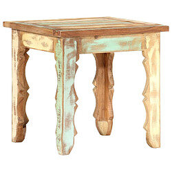 Acheter vidaXL Table basse 40x40x40 cm Bois de récupération solide