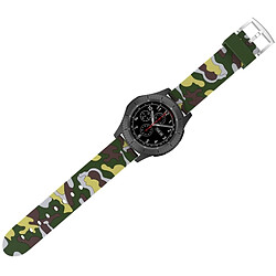 Wewoo Bracelet pour montre connectée Bande de montres à motif camouflage tendance Samsung S3