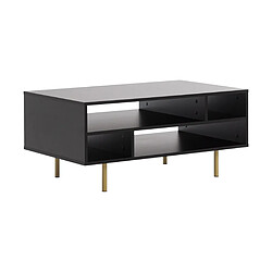 Avis Bestmobilier Monica - table basse - noir - 100 cm