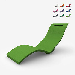 Chaise longue de jardin spa ergonomique Arkema Design Serendipity S010, Couleur: Vert