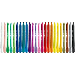 Avis Helix Maped Color'Peps Plasticlean Set de 24 crayons