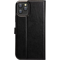 Bigben Etui Folio Wallet noir avec languette de fermeture pour iPhone 12 Pro Max