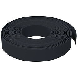 Avis vidaXL Bordures de jardin 4 pcs noir 10 m 10 cm polyéthylène