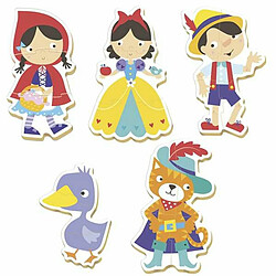 Educa Borras Puzzle Enfant Educa Folk Tales 5 Pièces