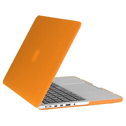 Avis Wewoo Housse Étui Orange pour Macbook Pro Retina 13,3 pouces 3 en 1 Coque de protection en plastique dur avec de clavier et prise de poussière de port