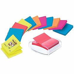 PACK DEVIDOIR + 12 Z-NOTES POST-IT SUPER STICKY