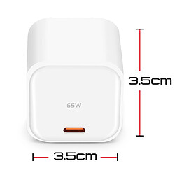 Acheter Swissten Chargeur Mural USB C GaN 65W Power Delivery pour MacBook iPad Blanc