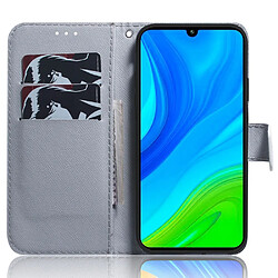 Etui en PU fermoir magnétique, antichoc avec support et sangle pour votre Xiaomi Redmi A1 4G - deux hiboux