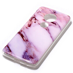 Avis Wewoo Coque Marbre Motif TPU Pour Motorola Moto E5 Violet