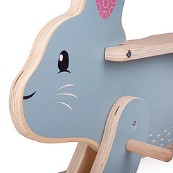 Bigjigs Toys Lapin à bascule en bois