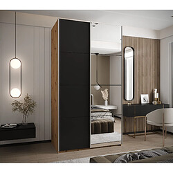 Abiks Meble Armoire à portes battantes Lux 3 245,5/140/64 2 portes