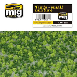 Mig Jimenez Ammo Turfs - Small Mixture - Décor Modélisme