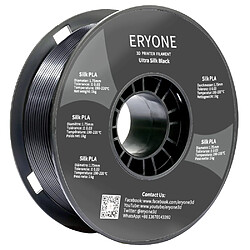 Acheter None Filament PLA ERYONE Ultra Silk pour imprimante 3D 1 kg (2,2 lbs) / Bobine - Noir